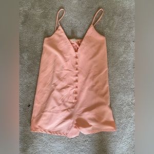 Audrey Pink Romper